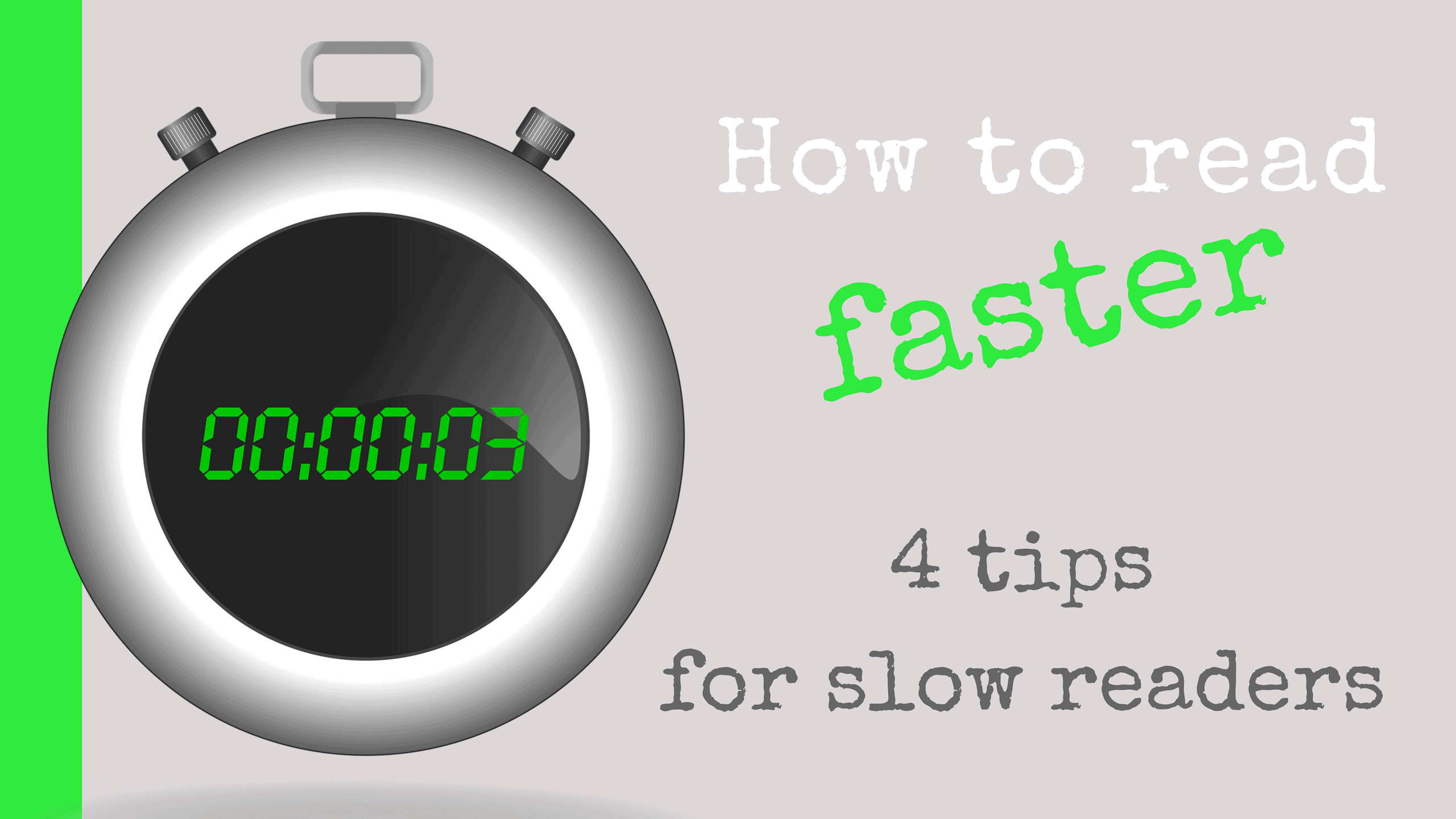 How to read faster 4 tips for slow readers SchoolHabits