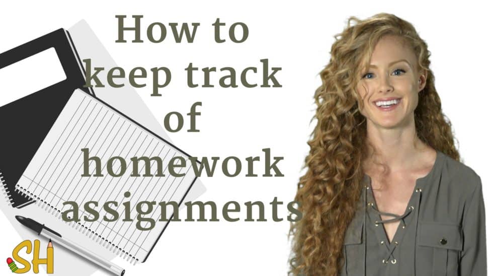 track homework assignments