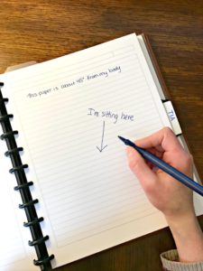 how to improve your handwriting - proper position