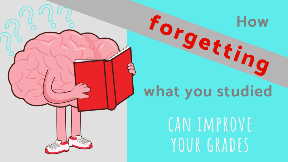 forgetting what you studied