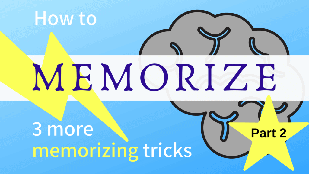 memorization tricks