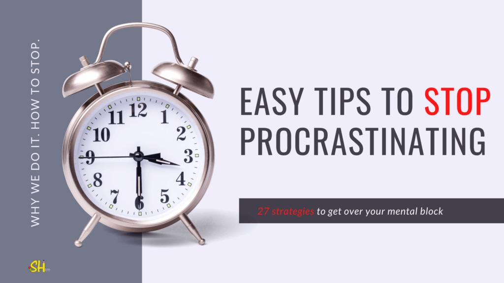 Easy tips to stop procrastinating (1)