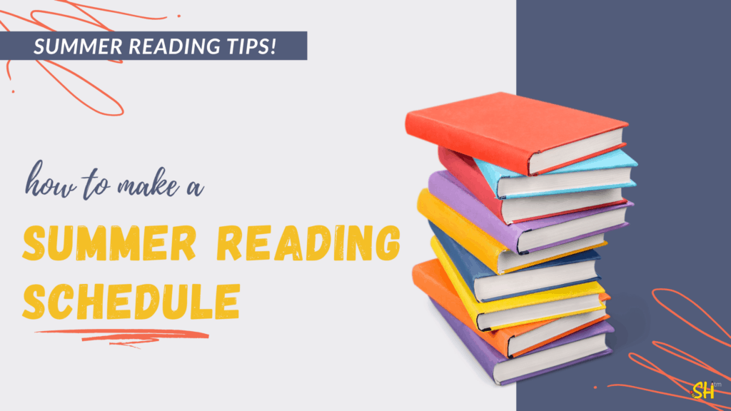 summer reading tips summer reading schedule