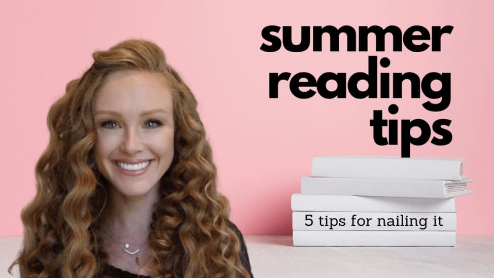 5 Summer reading tips