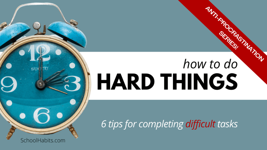 How to do hard things