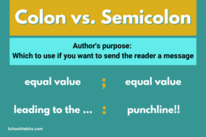 colon vs semicolon diagram