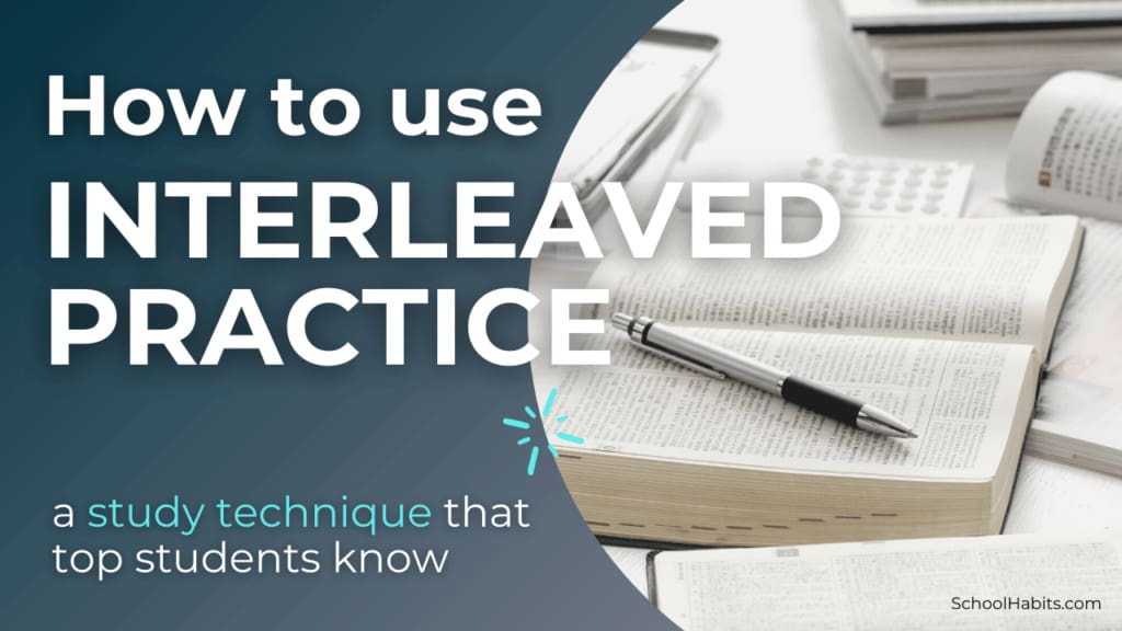 How to use interleaved practice to study