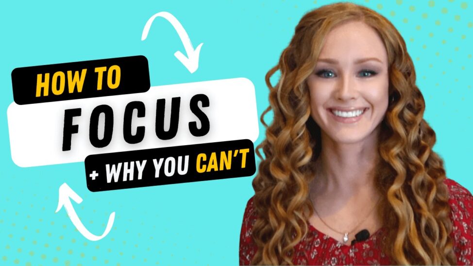 how to focus better tips ADHD