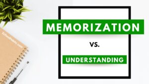 memorization vs. understanding