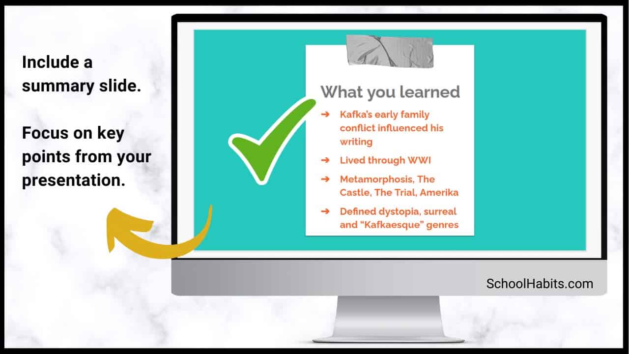 31 of the best class presentation tips for students SchoolHabits