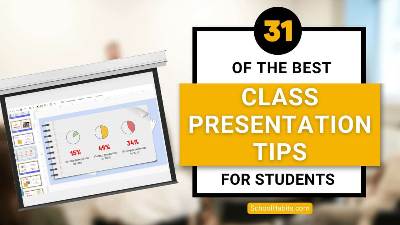 what are the 7 presentation tips for students