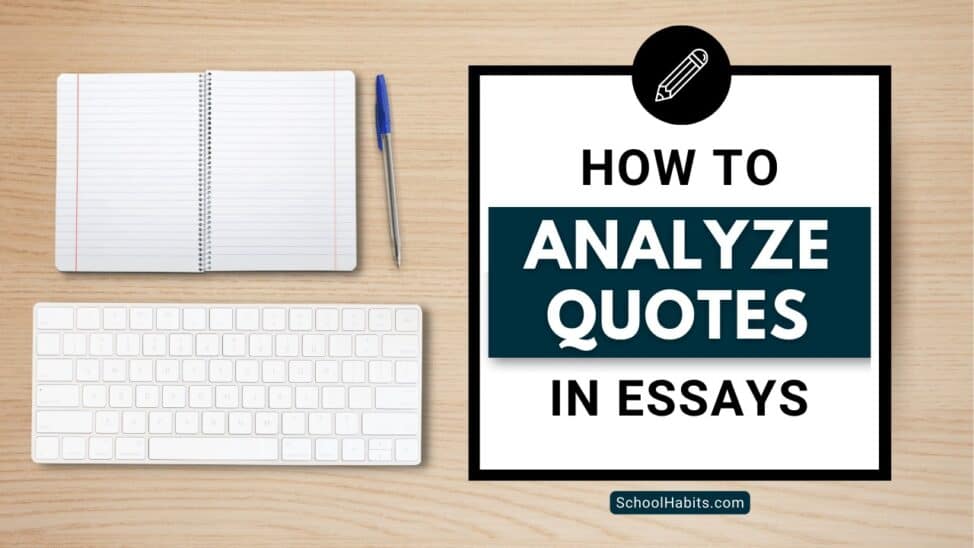 how to analyze quotes in essays