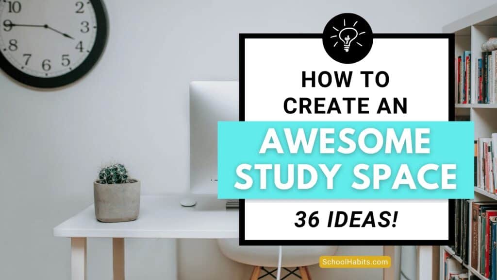 how to create a study space
