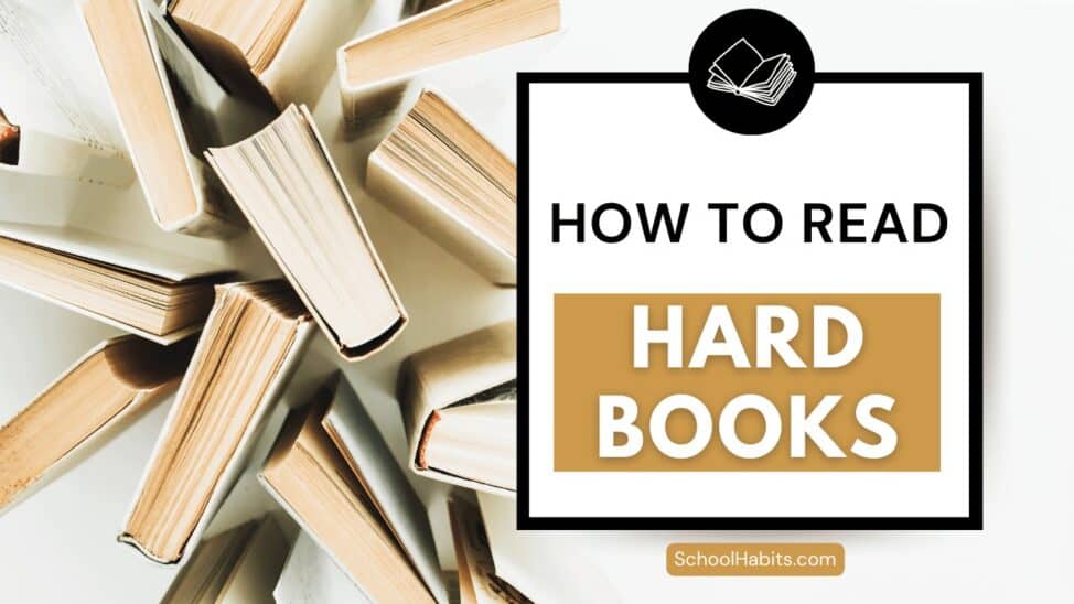 how to read hard books