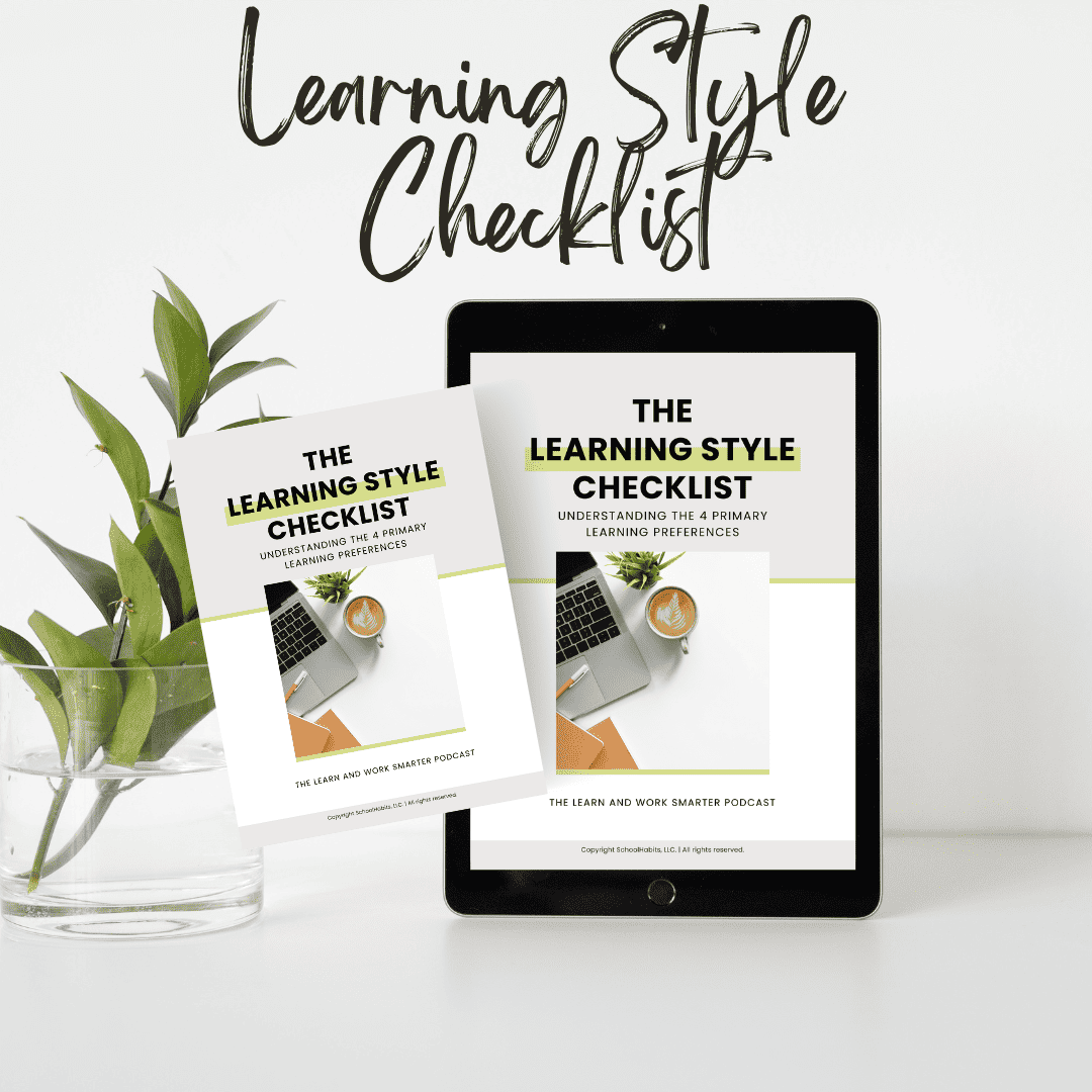 Learning Style Checklist