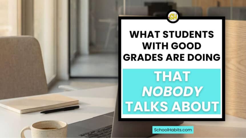what students with good grades are really doing that nobody talks about cover image